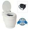 Laveo™ Waterless Portable Camping Toilet with Car Adapter Plug RV, Home Care, Tiny House & More