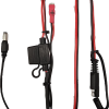 Battery cable for Dry Flush waterless toilets.